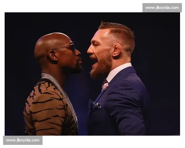 嘴炮对决梅威瑟世纪拳坛恩怨巅峰一战海报震撼发布引爆全球格斗话题